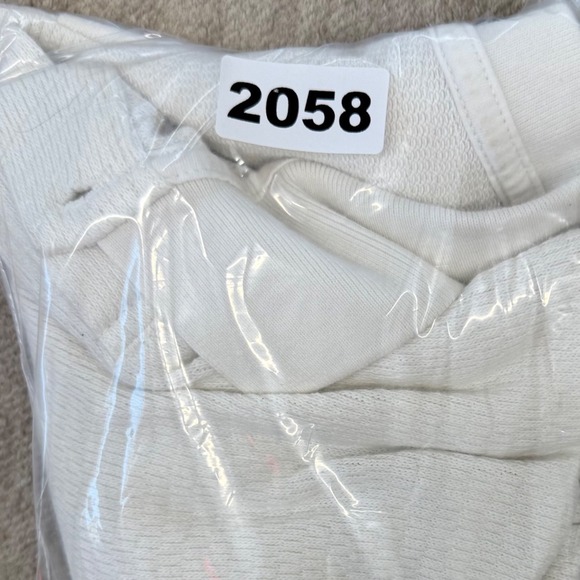 HM Mens White Textured Slim Fit Short Sleeve Polo Shirt 2058 Small - Picture 7 of 7